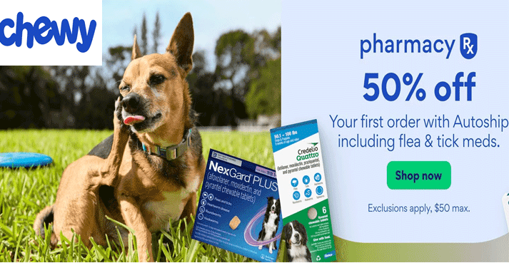 Save on Pet Supplies Online with Chewy & PetSmart Deals